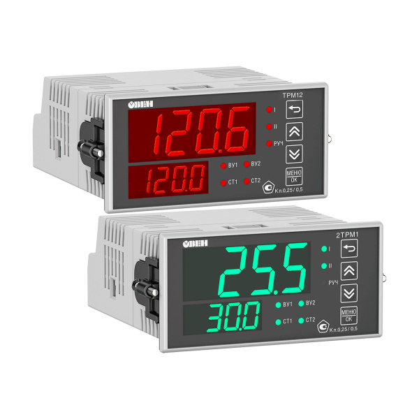ТРМ12 ПИД-регулятор для задвижек с RS-485