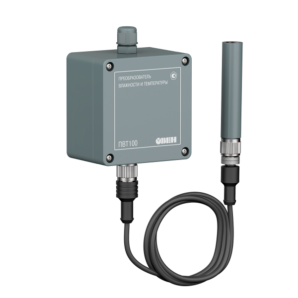 ПВТ100 промышленный датчик (преобразователь) влажности и температуры воздуха