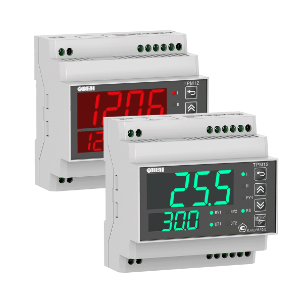 ТРМ12 ПИД-регулятор для задвижек с RS-485