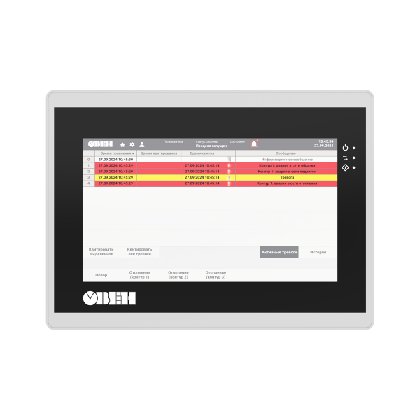 СПК210 сенсорные панельные контроллеры с повышенной производительностью