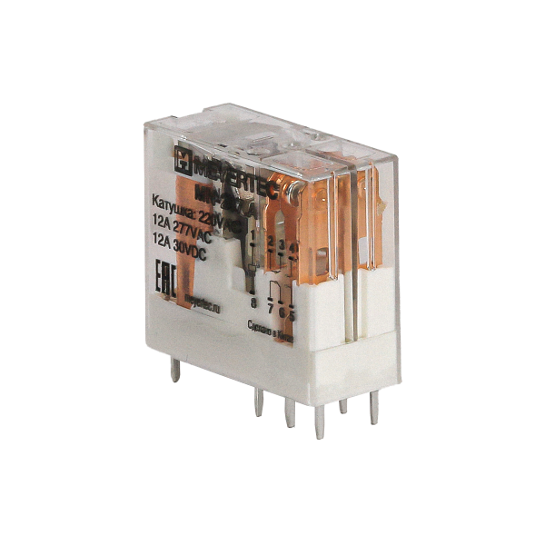 Промежуточные реле MEYERTEC серии MN (2-контактные)