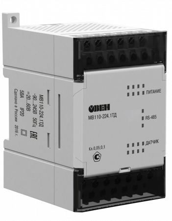 МВ110-хТД модули аналогового ввода сигналов тензодатчиков