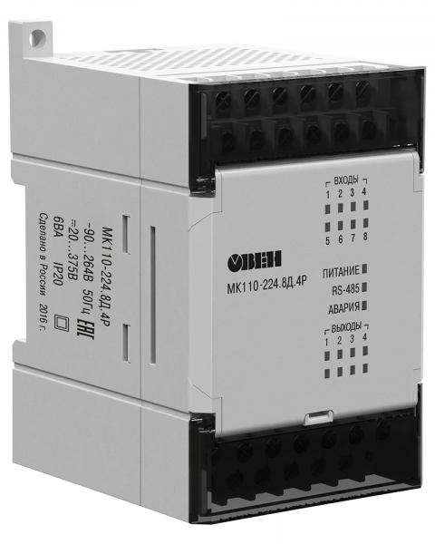 МК110 модули дискретного ввода вывода комбинированные (DI/DO)