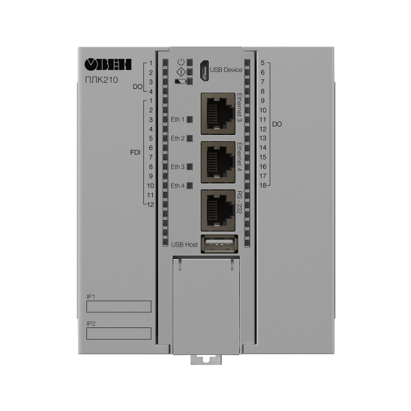 ПЛК210 высокопроизводительный программируемый контроллер с расширенными сетевыми возможностями
