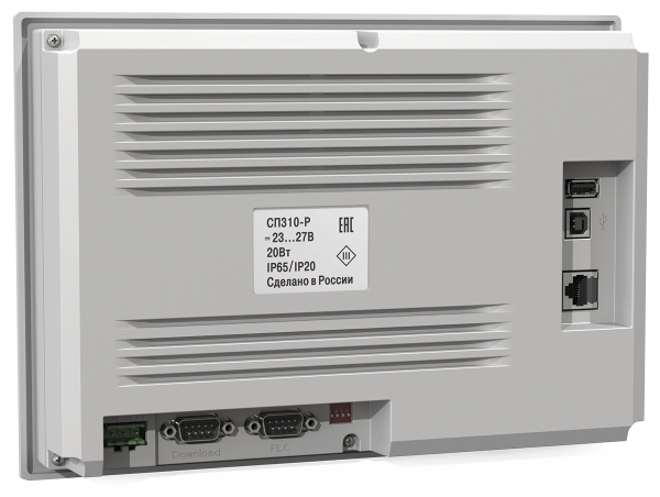 СП3хх сенсорные панели оператора 7-15” с Modbus