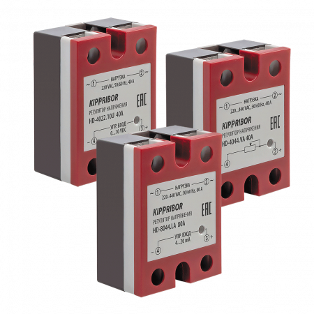 HD-xx44.VA [M02], HD-xx22.10U [M02] и HD-xx44.LA [M02] твердотельные реле для регулирования напряжения