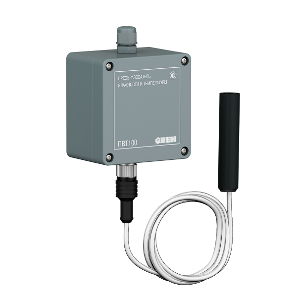 ПВТ100 промышленный датчик (преобразователь) влажности и температуры воздуха
