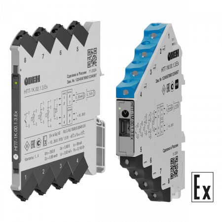 НПТ линейка активных барьеров искрозащиты Ex ia