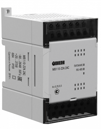 МВ110-хАС модули аналогового ввода с быстрыми входами (AI)