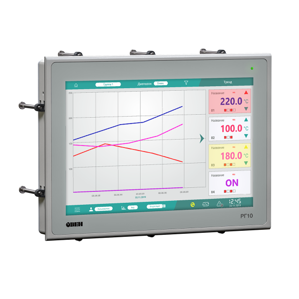 РГ10 многоканальный видеографический регистратор