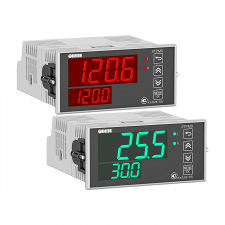 2ТРМ0 двухканальный измеритель с интерфейсом RS-485