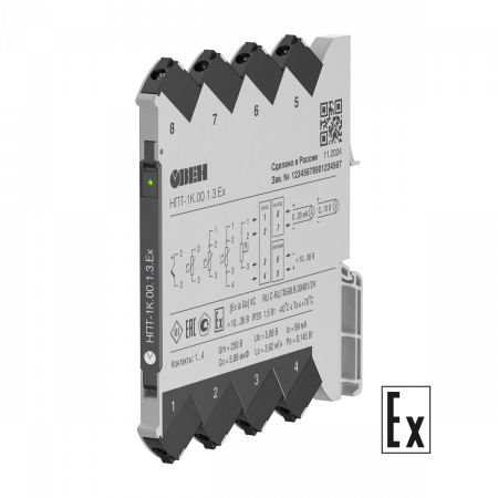 НПТ линейка активных барьеров искрозащиты Ex ia