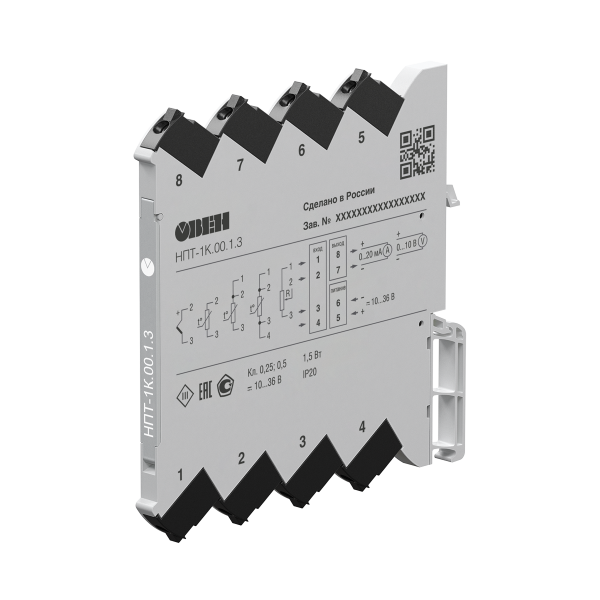 НПТ линейка нормирующих преобразователей на DIN-рейку