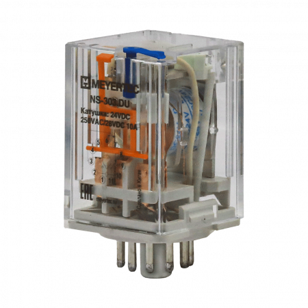 Промежуточные реле MEYERTEC серии NS (3-контактные)