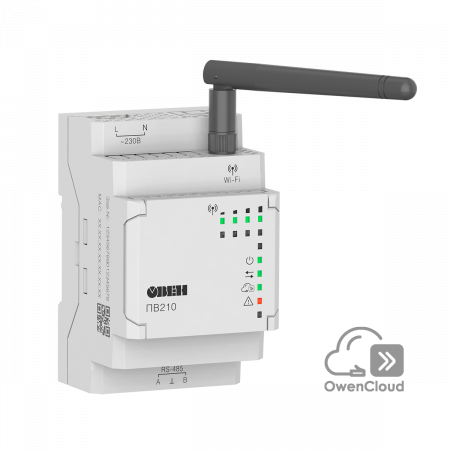 ПМ210, ПЕ210, ПВ210 сетевые шлюзы для доступа к сервису OwenCloud